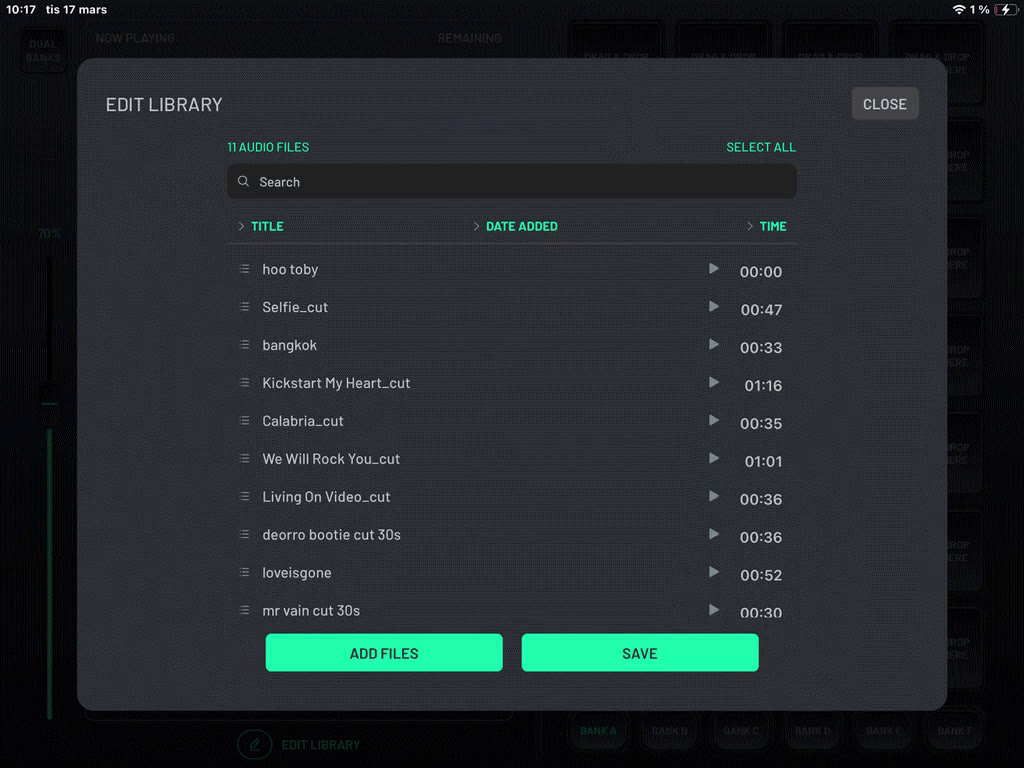 Your Audio Library